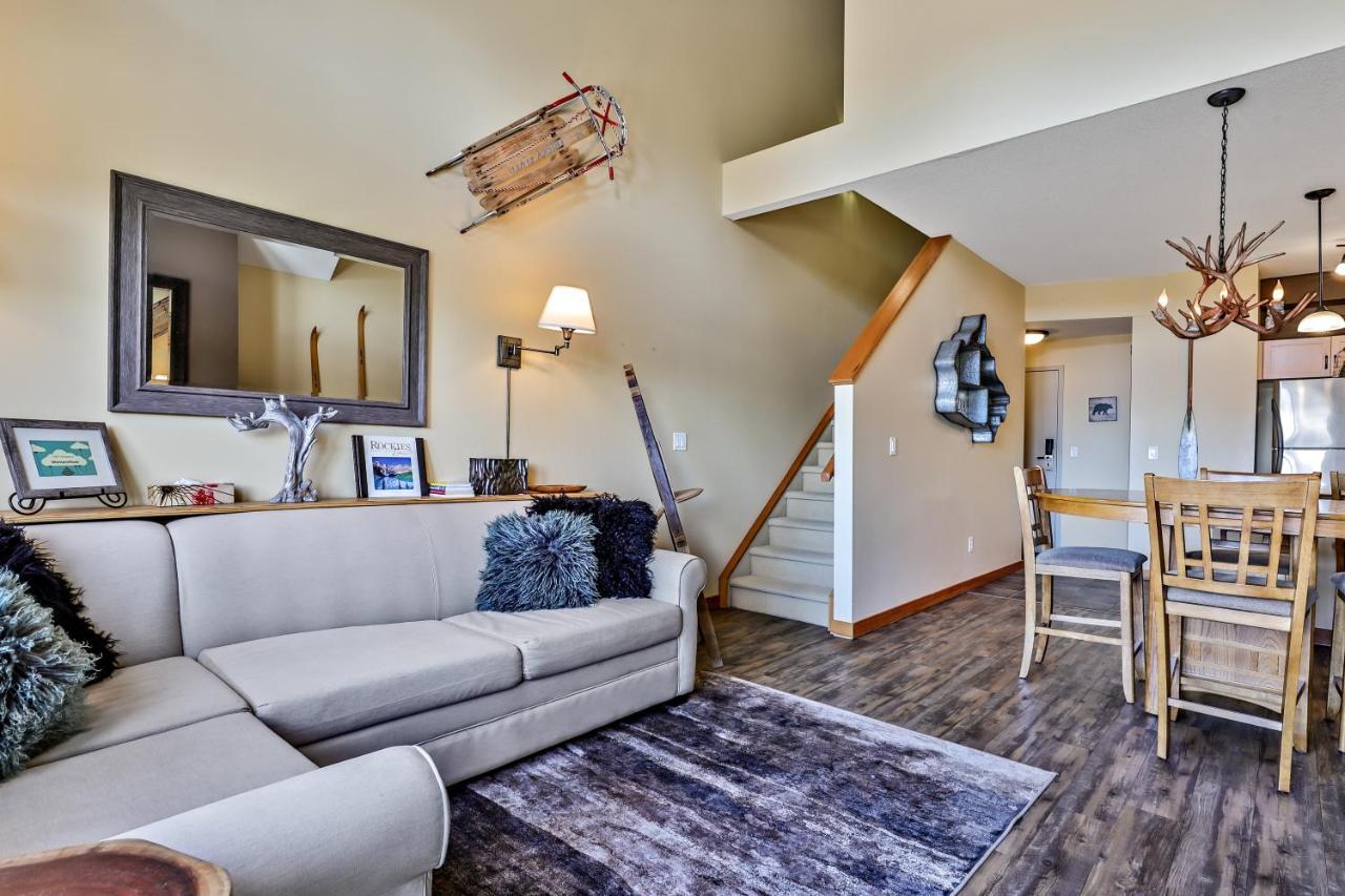 Spectacular Mountain View Corner Unit Pool Hot Tub Park Pass Apartment Canmore Exterior photo